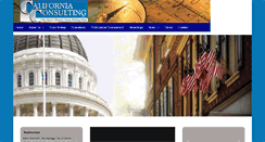 Desktop Screenshot of californiaconsulting.org